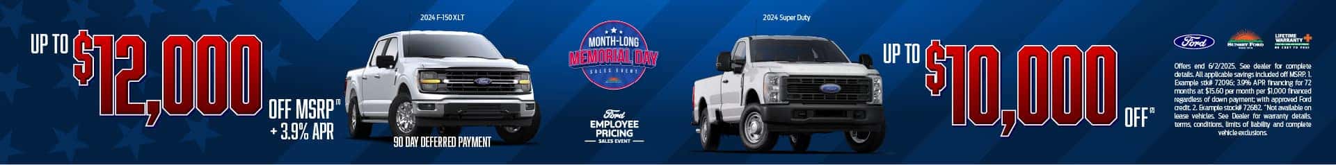 Truck May offers