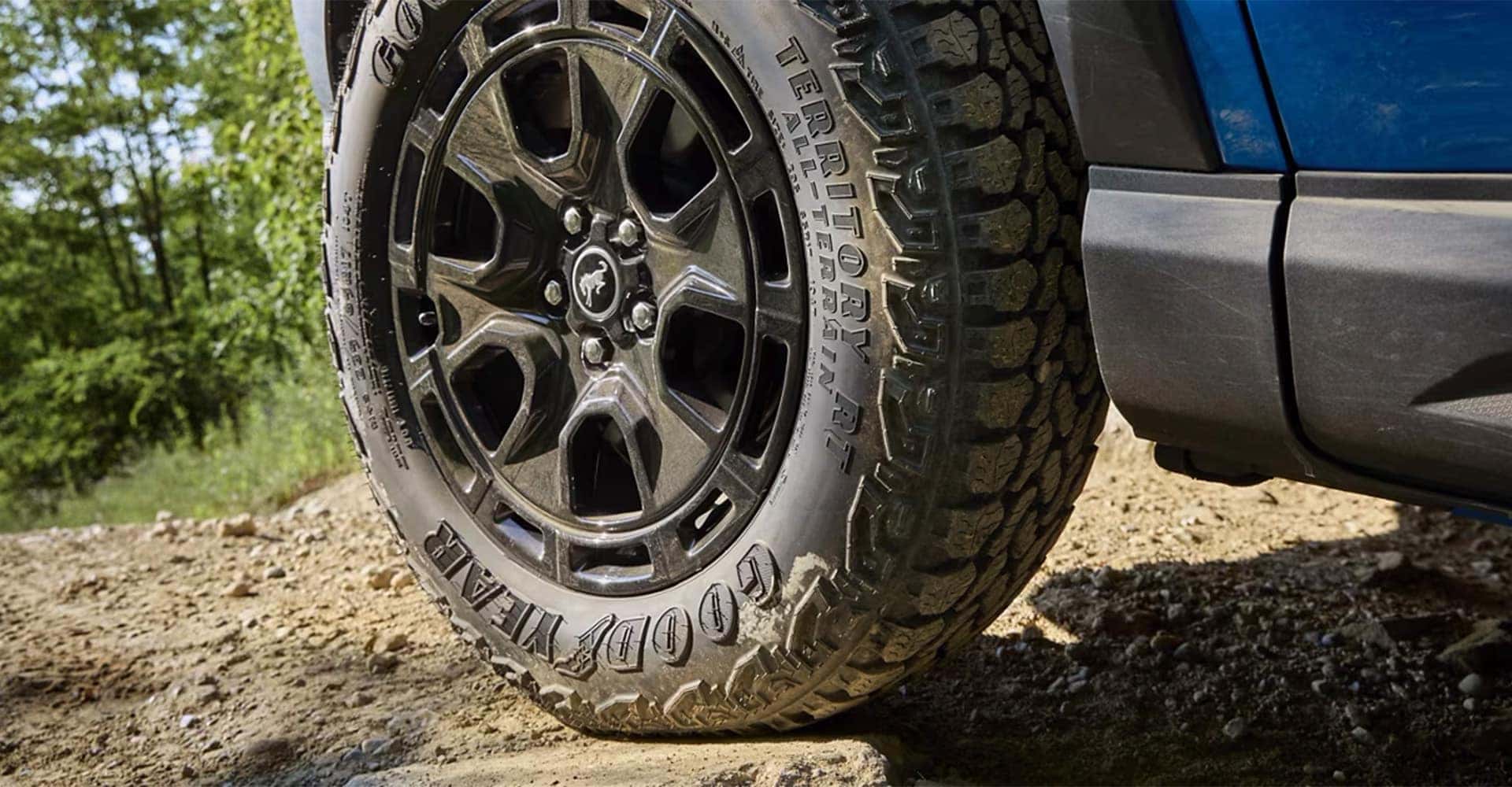 Wheel on terrain 2025 Bronco Sport