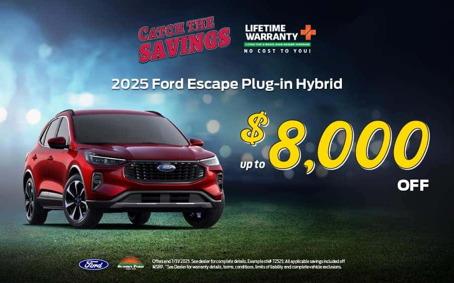 2025 Escape Plug-in Hybrid July offer