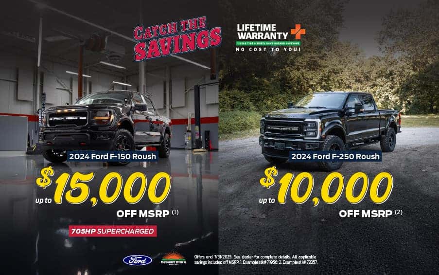 Roush July offers