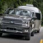 2025 Ford F150 carrying camper