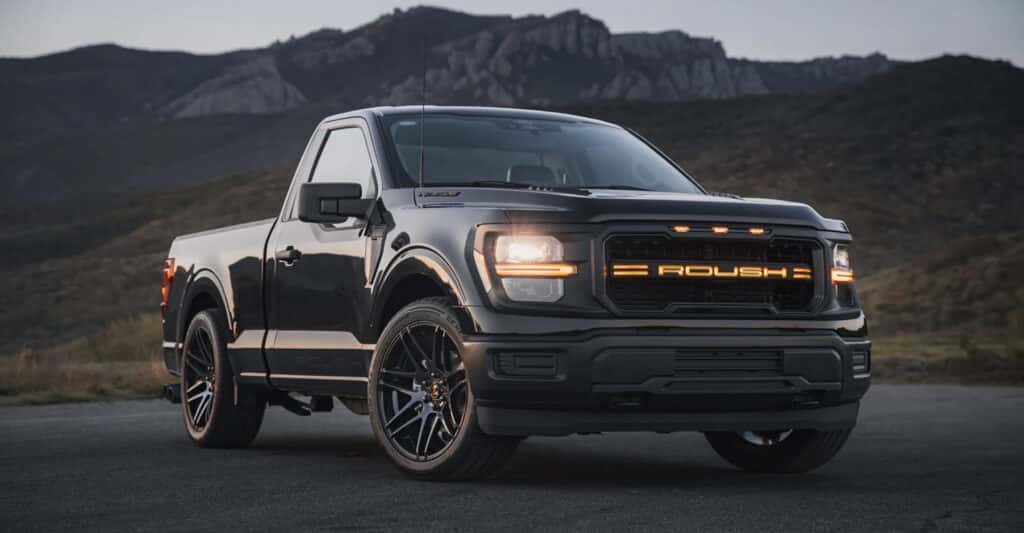 Ford Roush Truck at sunset