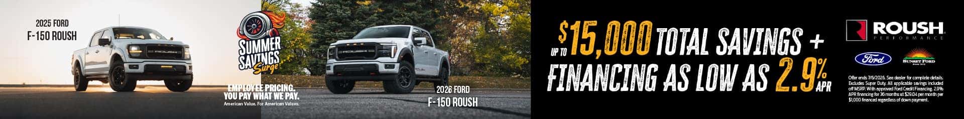 Roush June 2026 offer