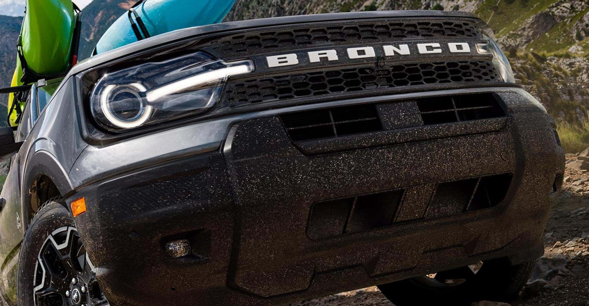 2026 Ford Bronco Sport Grill closeup