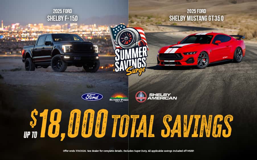 Shelby July offer