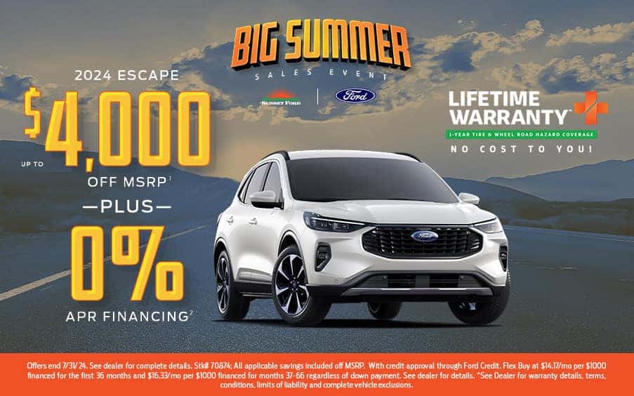 Monthly Special Promotions | Sunset Ford Waterloo