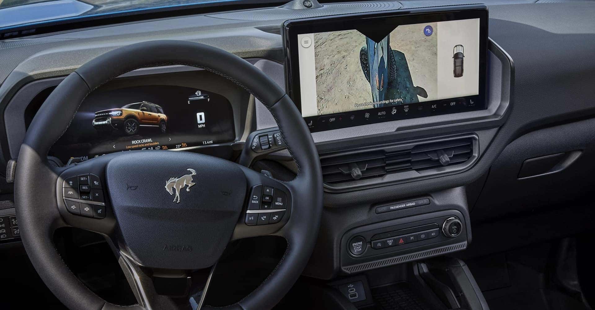 2025 Ford Bronco Sport front dash area