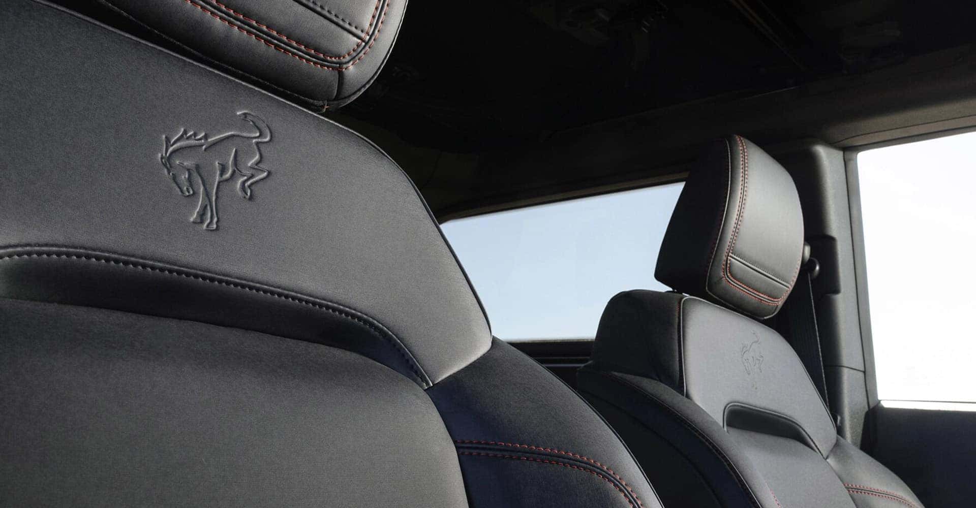 2025 Ford Bronco Close up of front seats