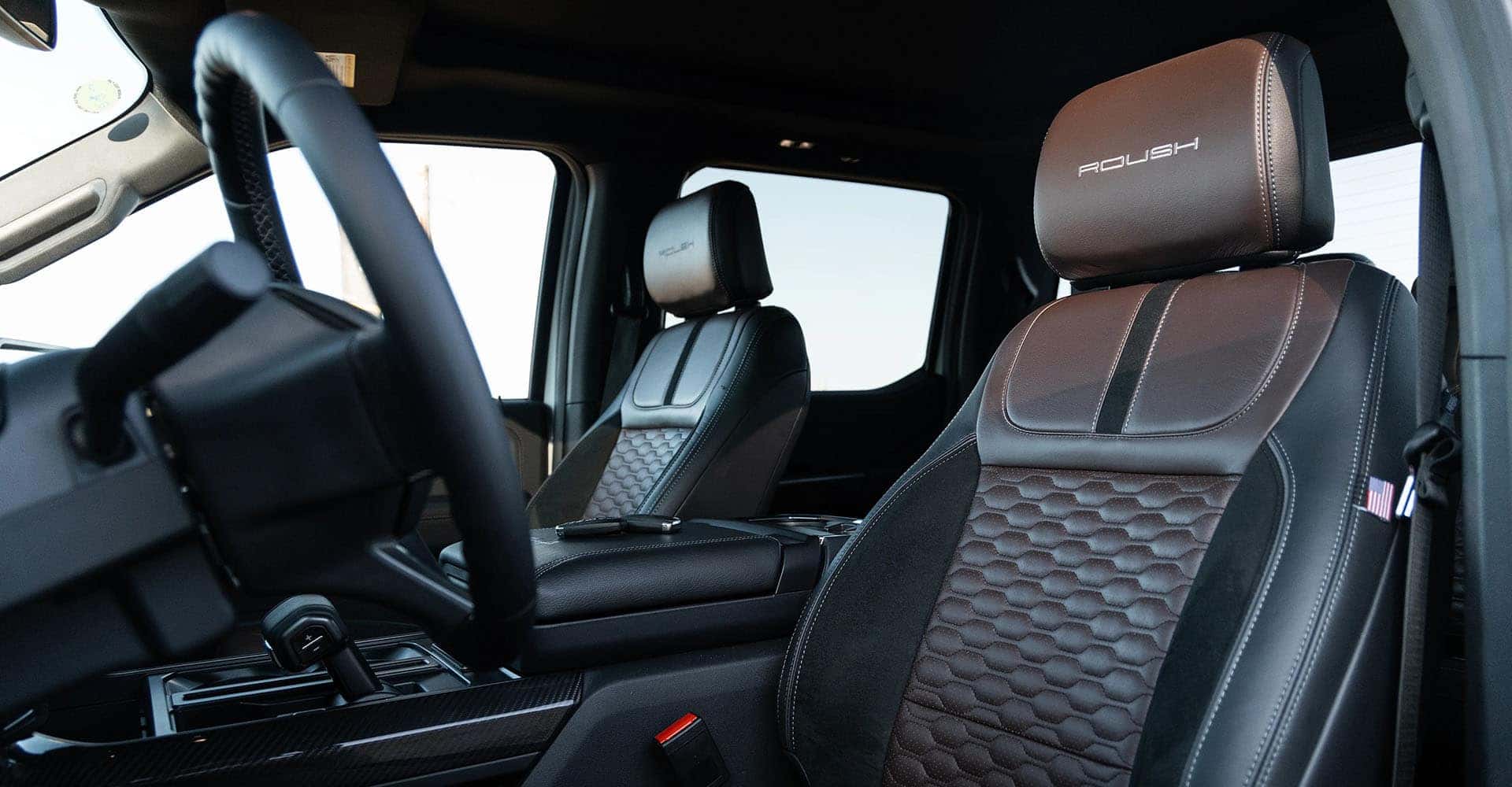 2025 Roush F 150 interior seats