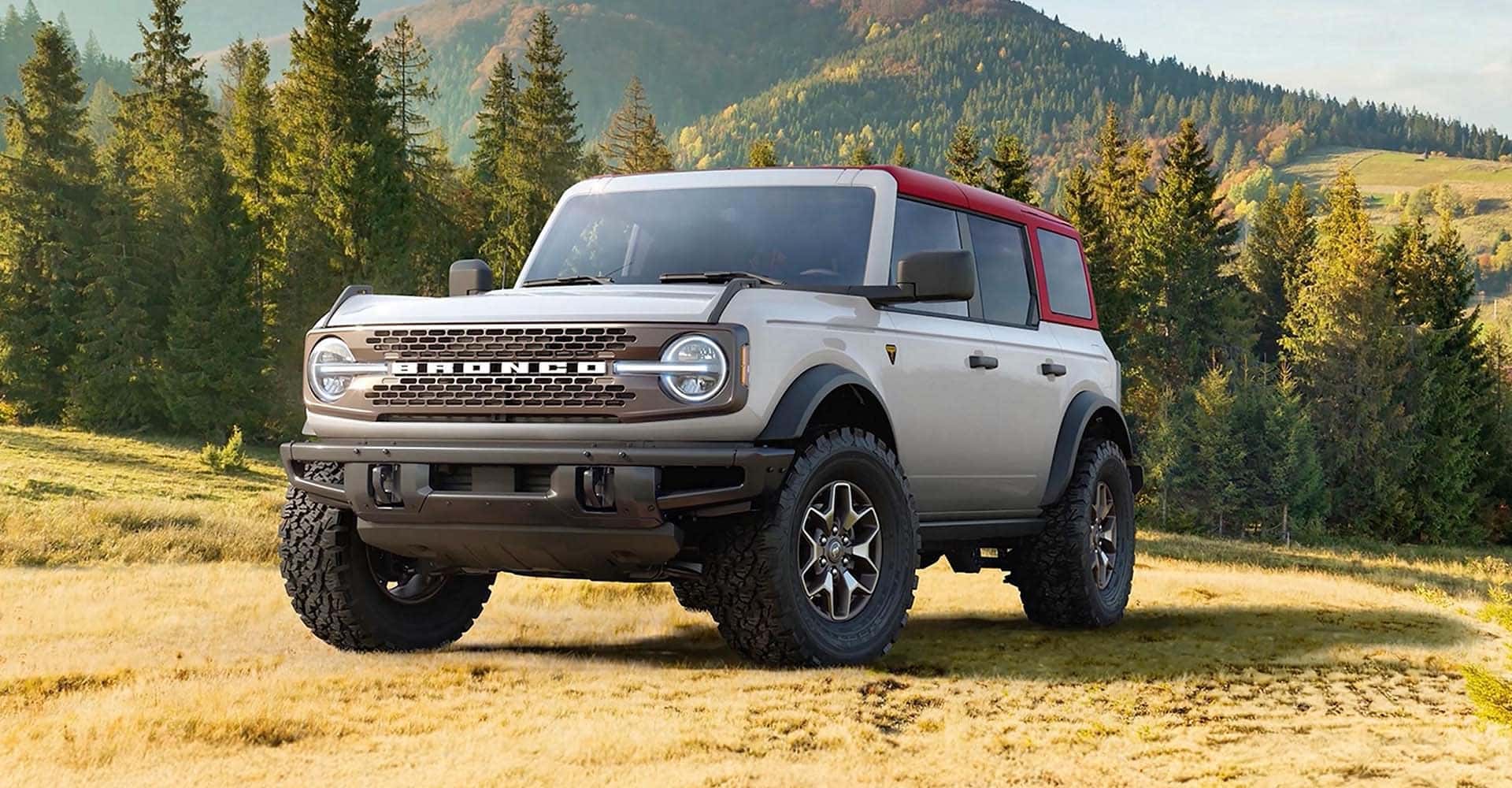 2026 Ford Bronco woods parked