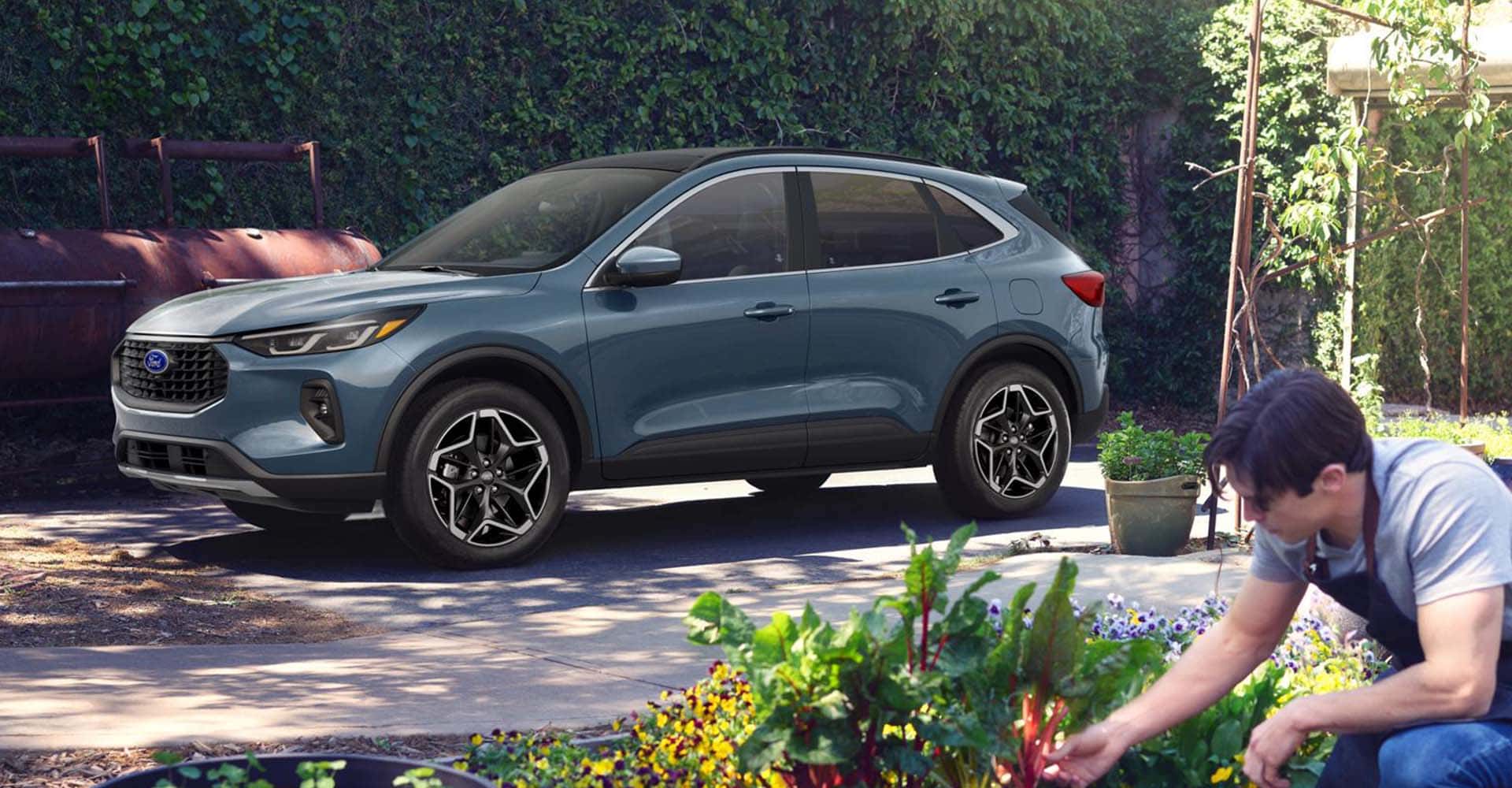 2026 Ford Escape blue side