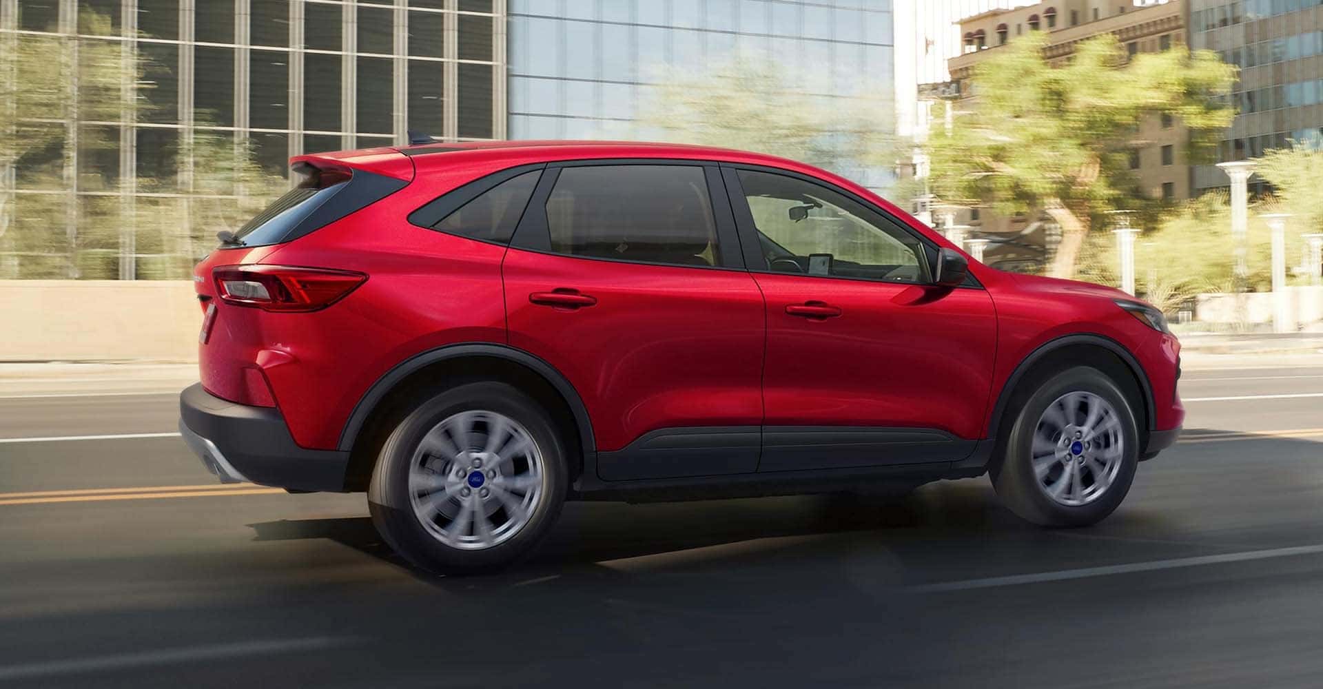 2026 Ford Escape red side driving