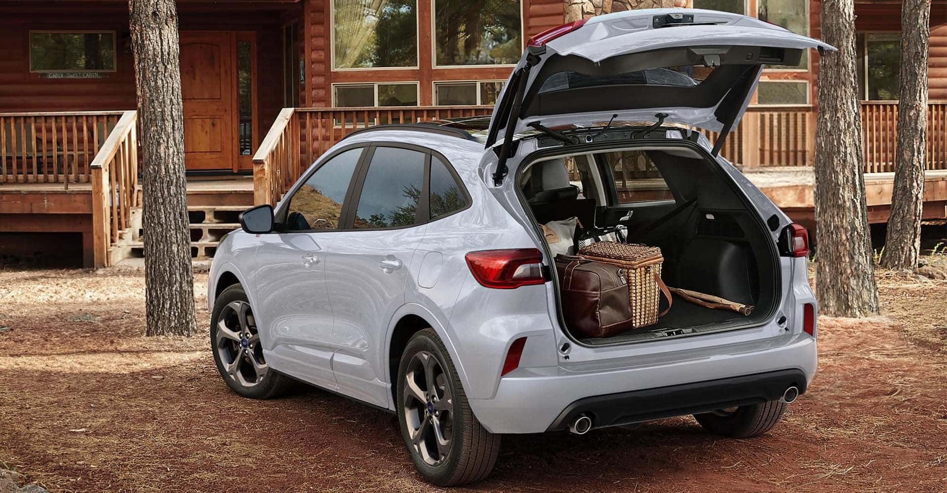 2026 Ford Escape trunk woods
