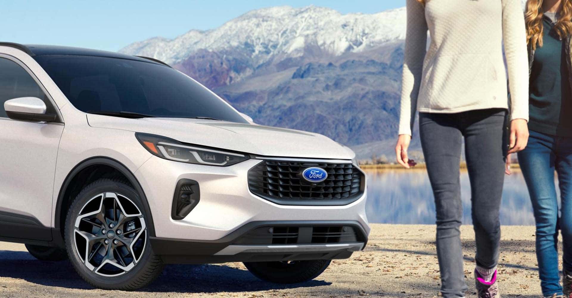 2026 Ford Escape white front