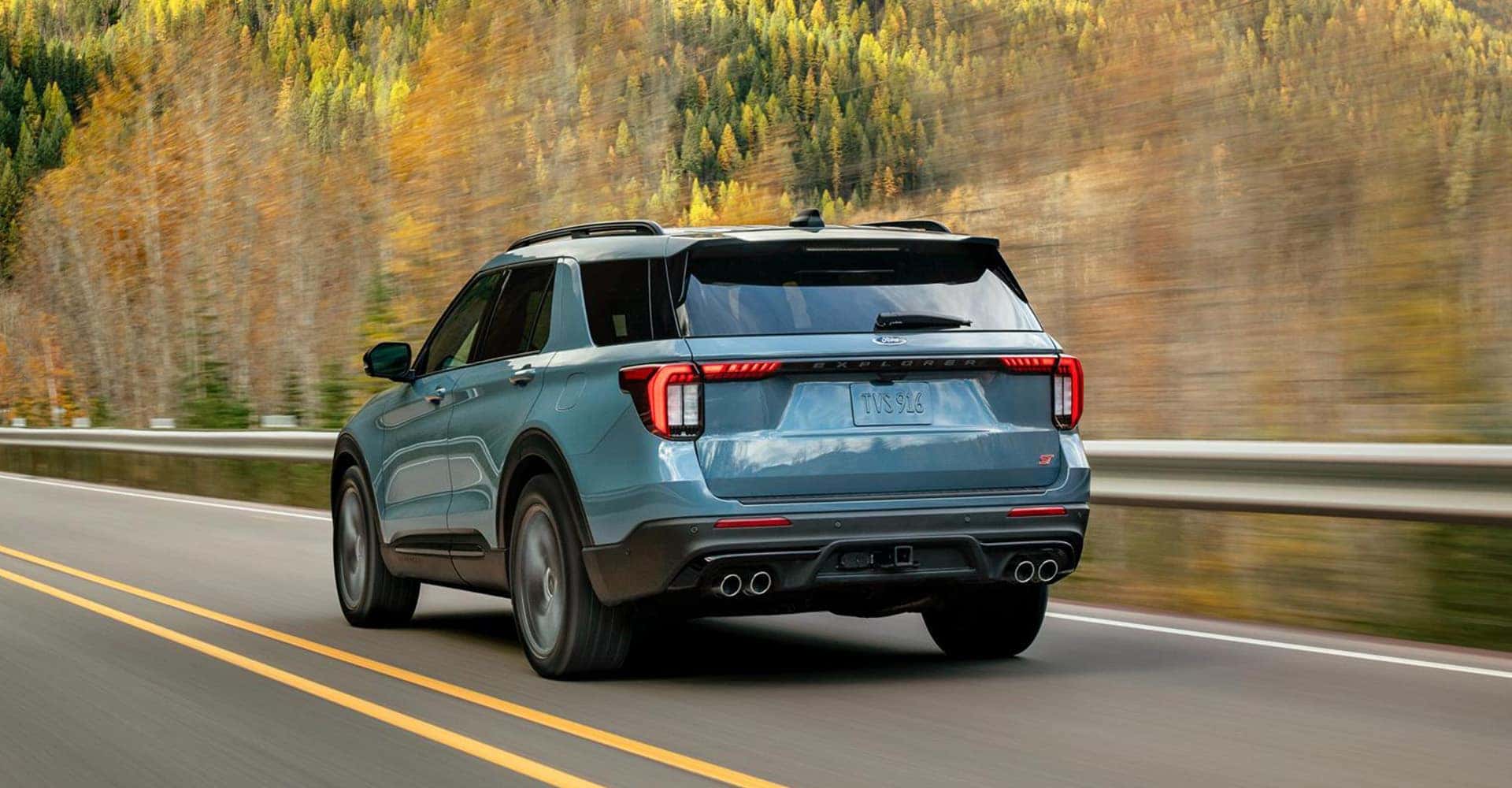2026 Ford Explorer back