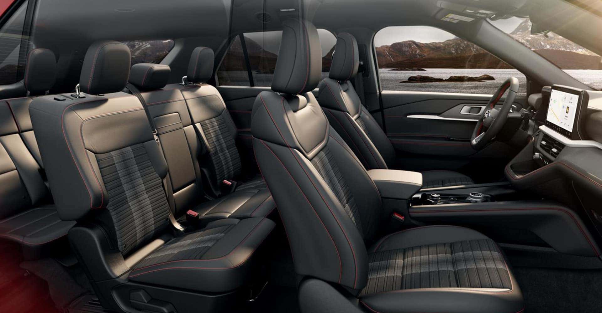 2026 Ford Explorer inside