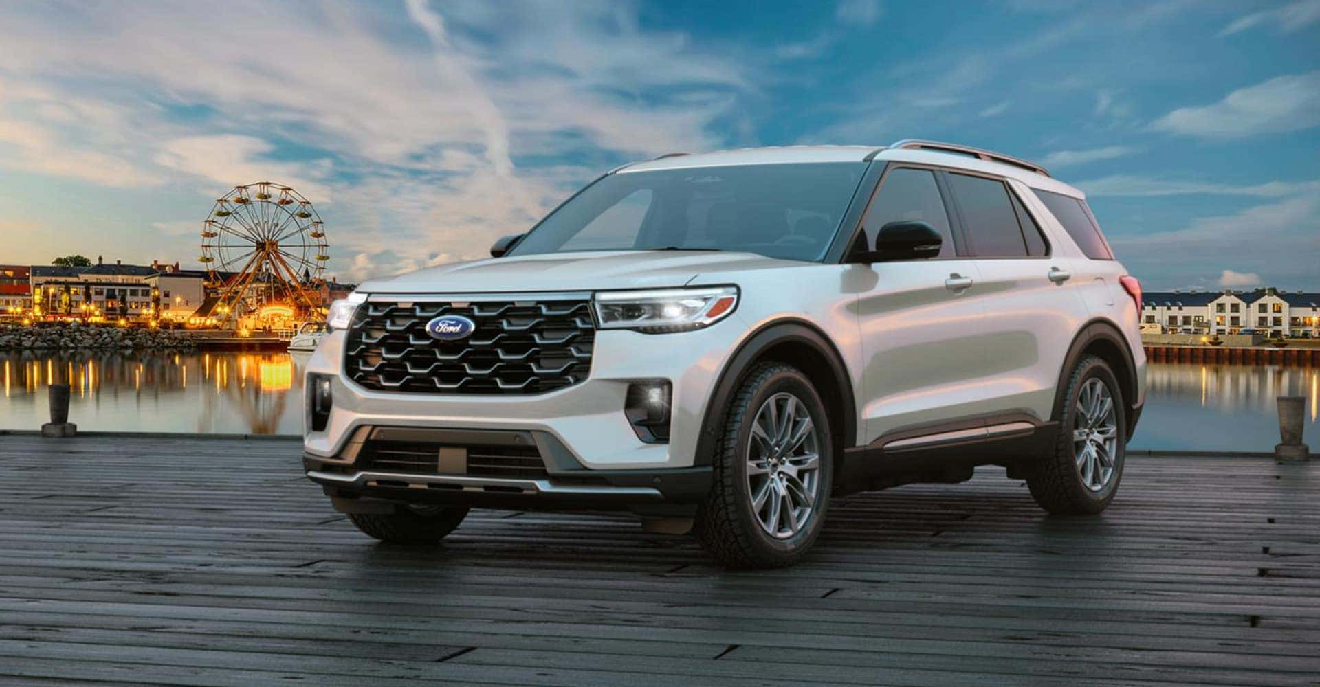 2026 Ford Explorer side grey