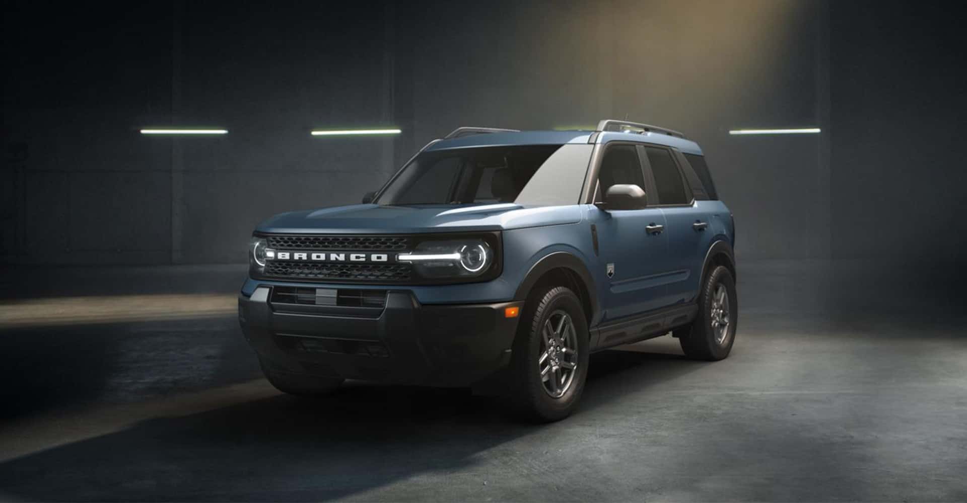 2026 Ford Bronco Sport in dimly lit room
