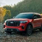 2026 Ford Explorer off trails in wilderness