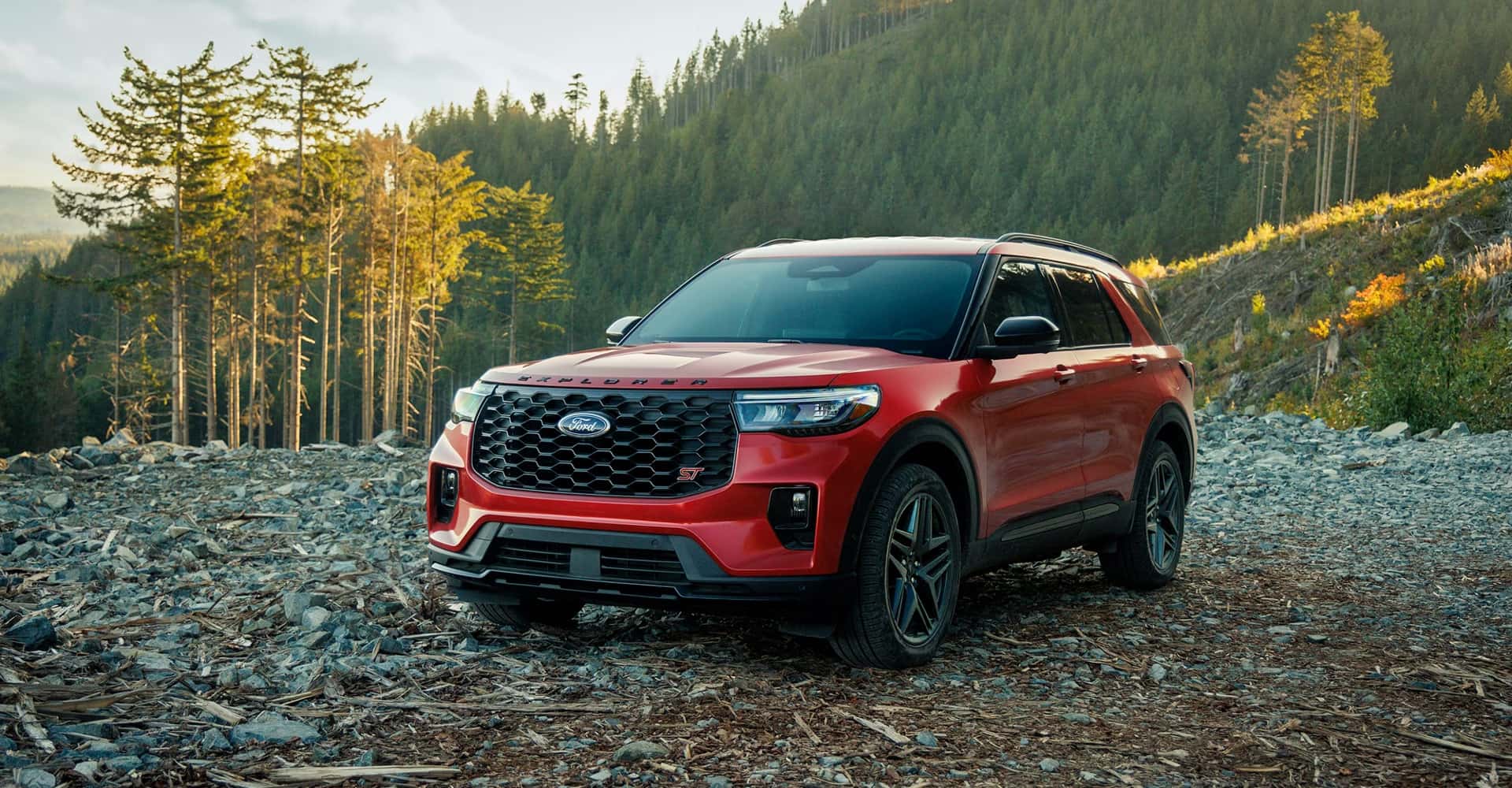 2026 Ford Explorer off trails in wilderness