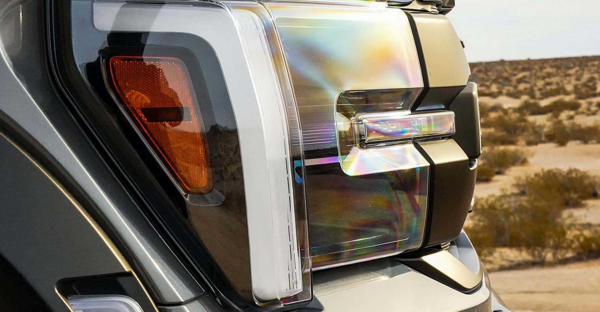 2026 Ford F-150 headlight close up