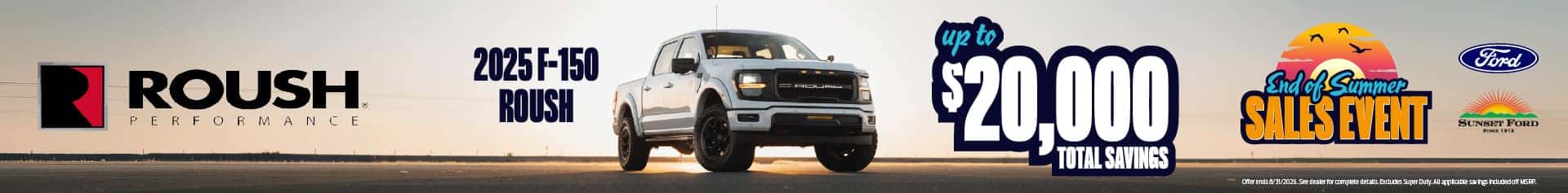 Roush August offer