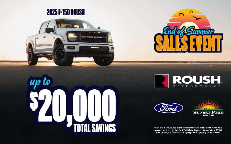 Roush August offer