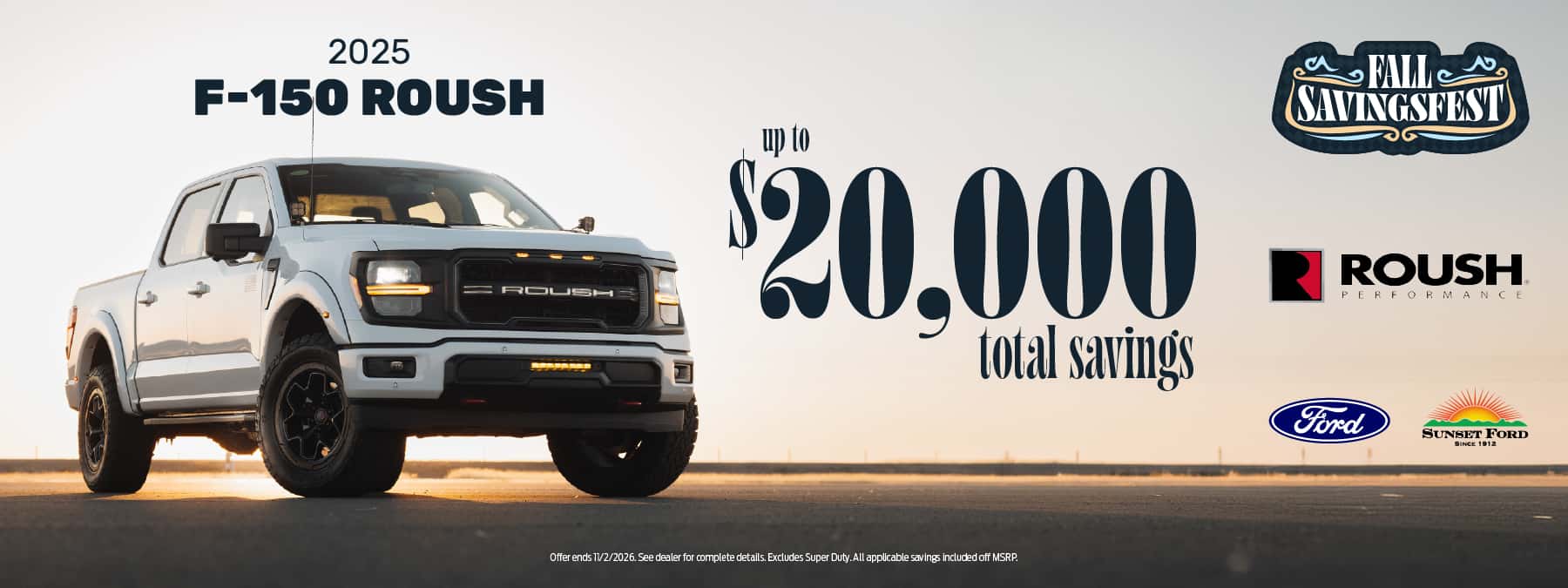 2025 Roush October offer