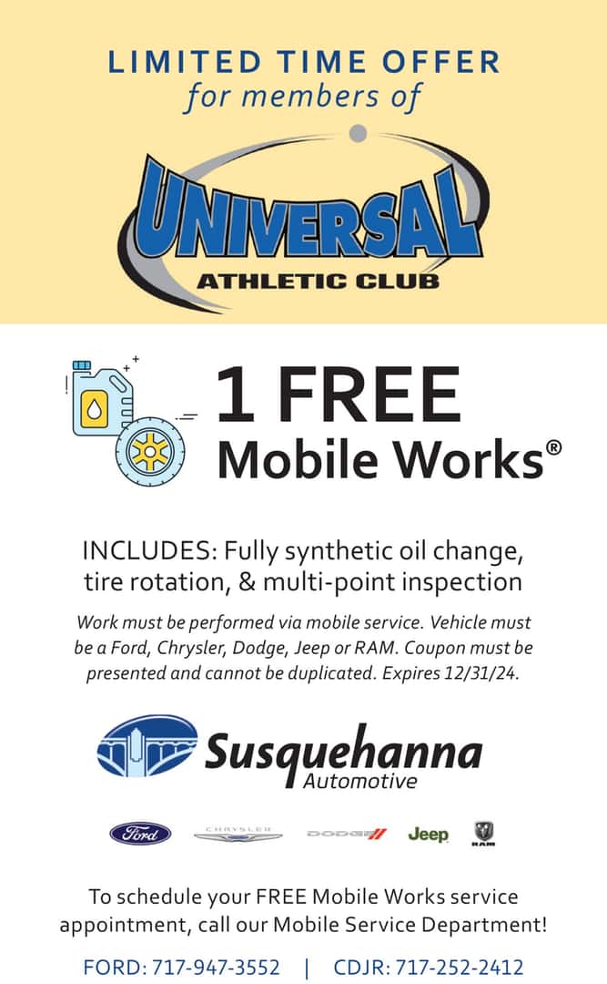 Free Mobile Works for UAC members now through 12/31/24!