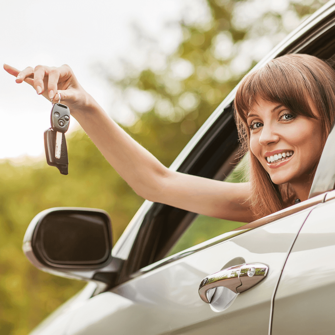 lady offering to trade her car to Susquehanna Ford