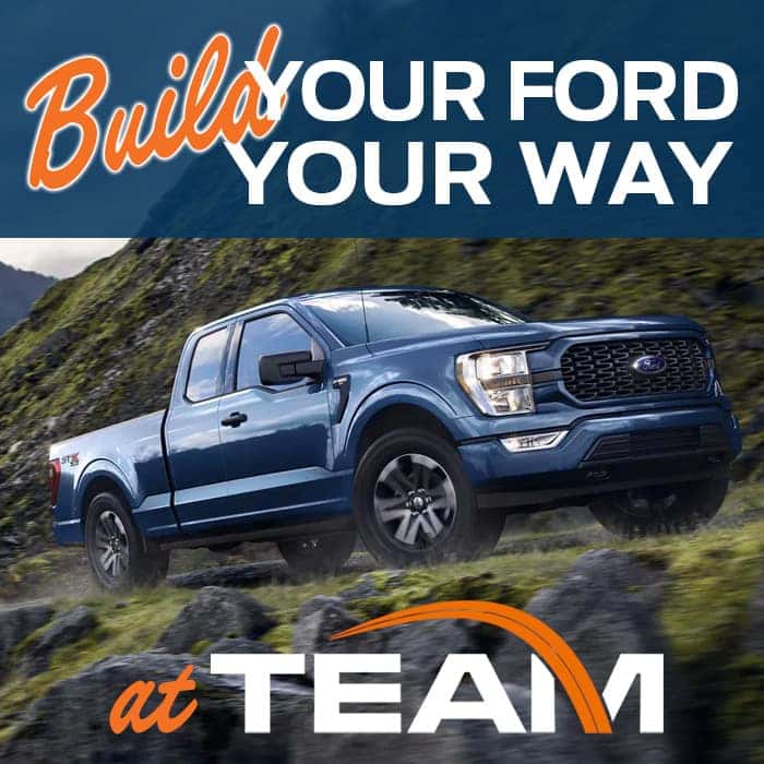 Build Your Ford Your Way at TEAM Ford Steubenville