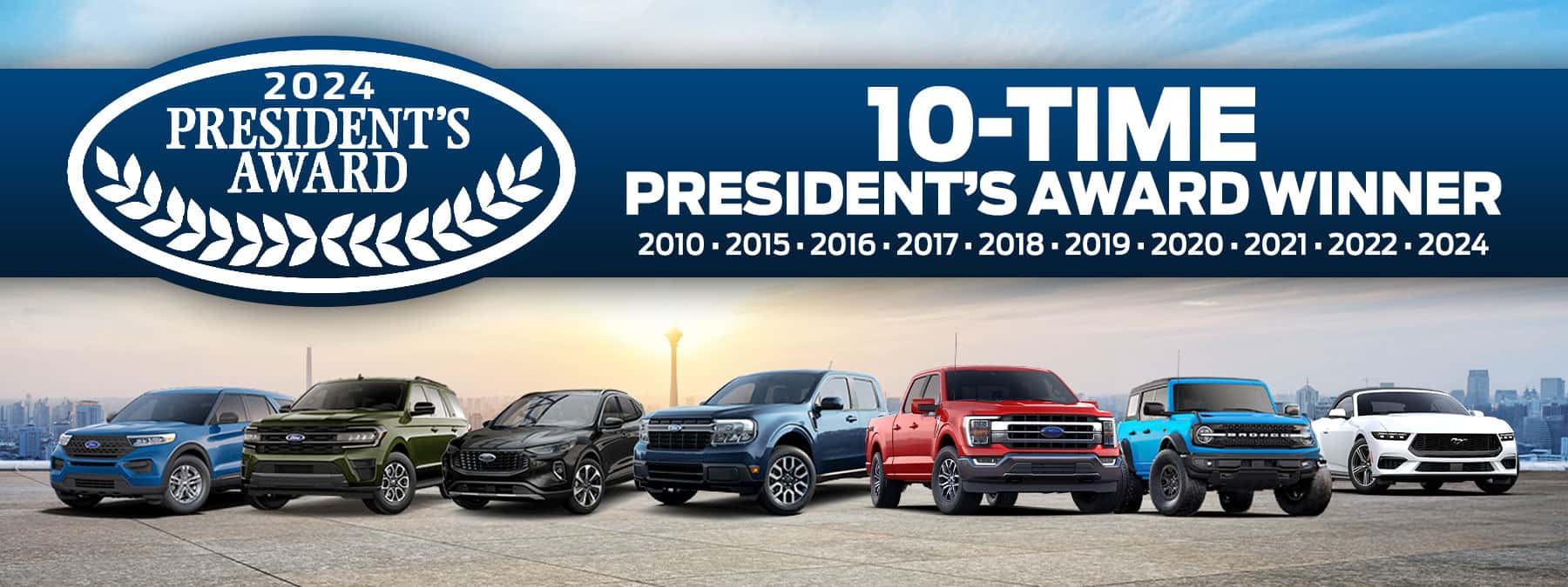 10-Time President's Award Winner
