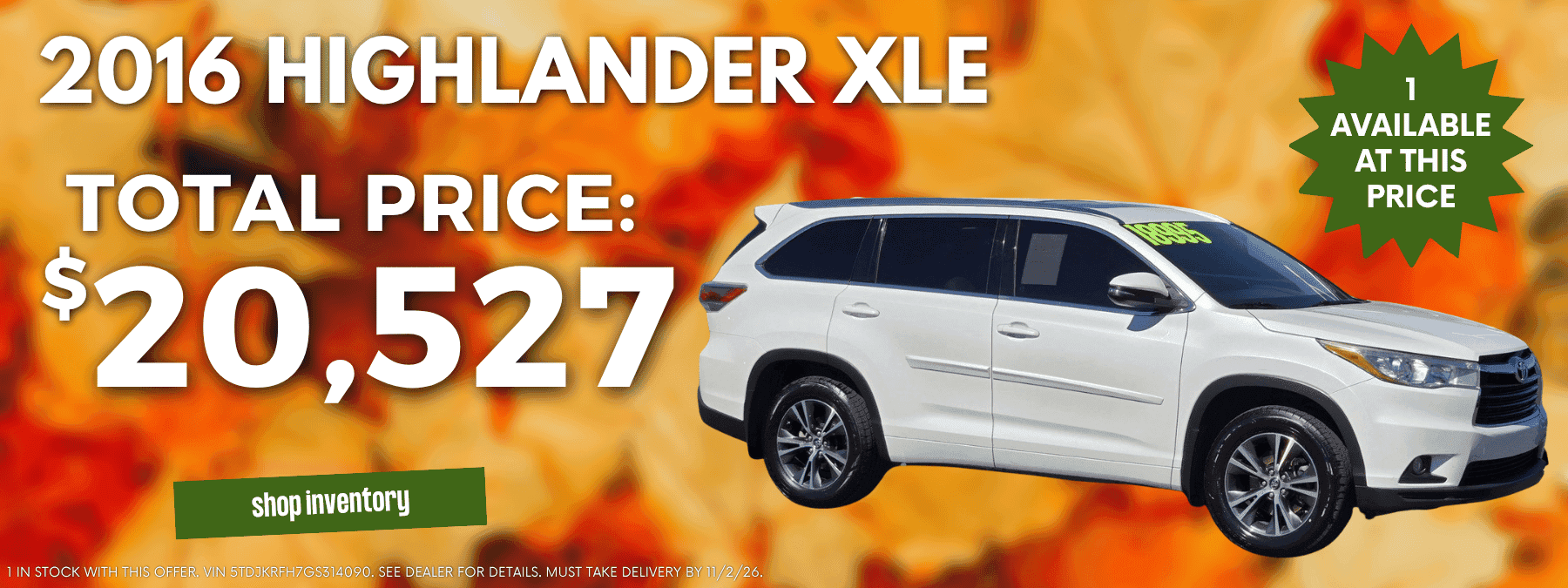 2016 Highlander