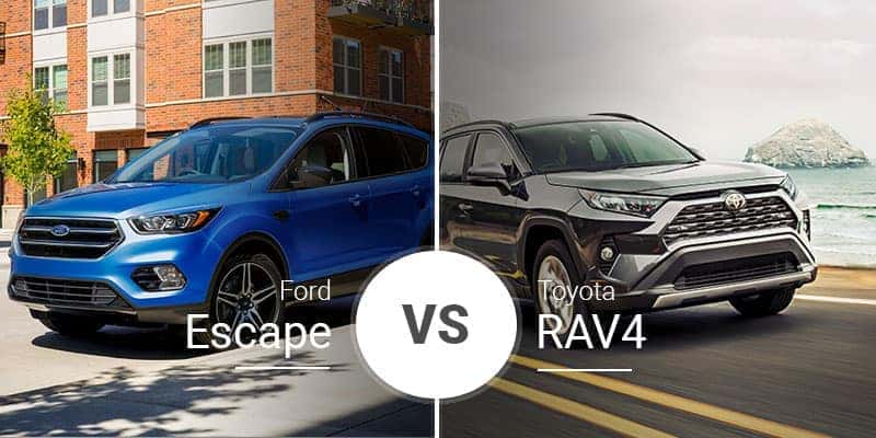 Ford Escape vs Toyota RAV4 | Tuscaloosa Ford