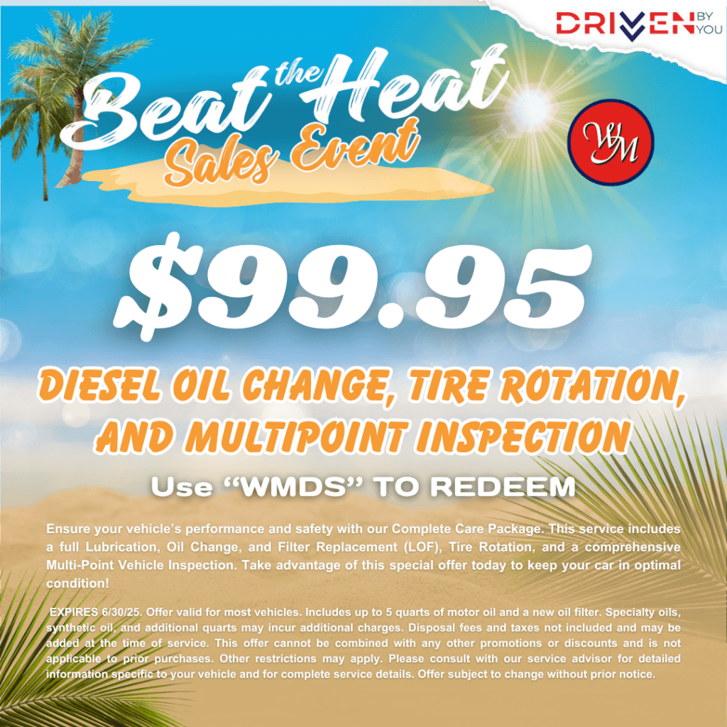 Diesel Oil Change Special