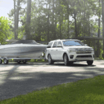 2023 Ford Expedition towing boat