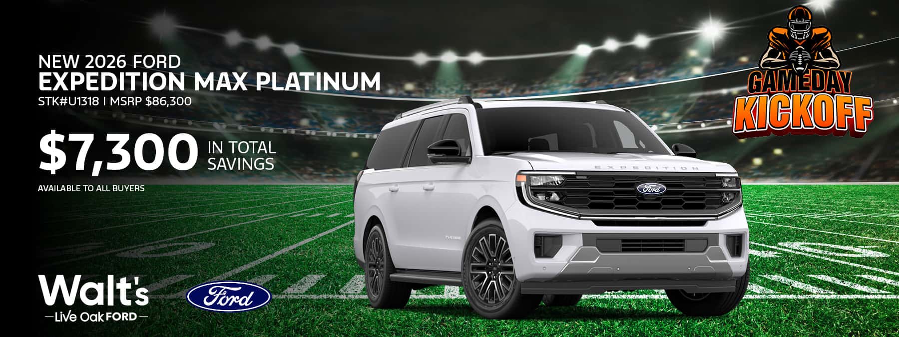 New 2026 Expedition Max Platinum
