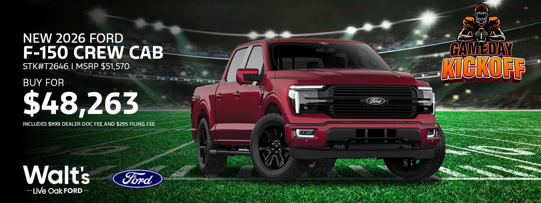 New 2026 F150 Crew Cab