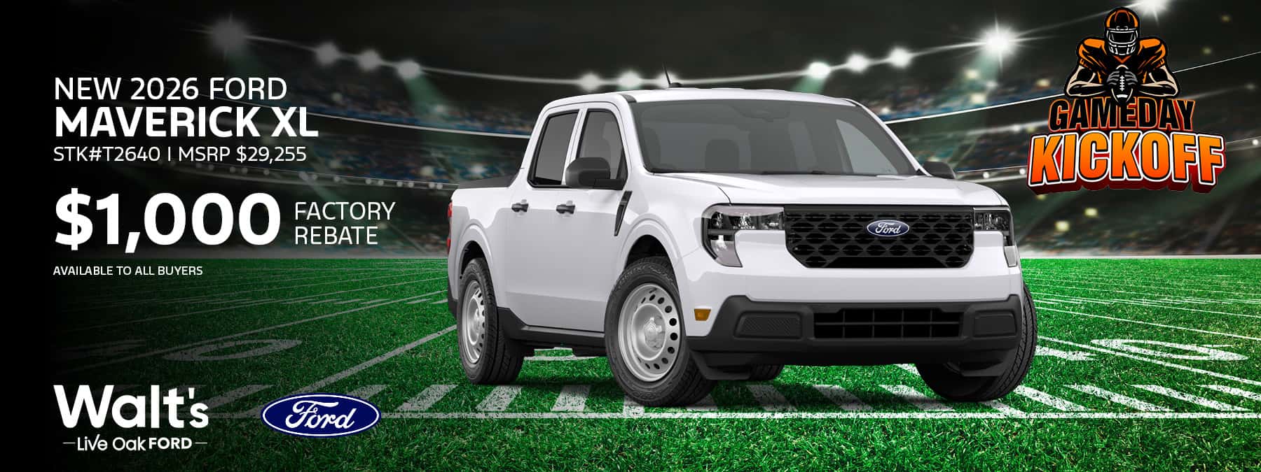New 2026 Ford Maverick XL