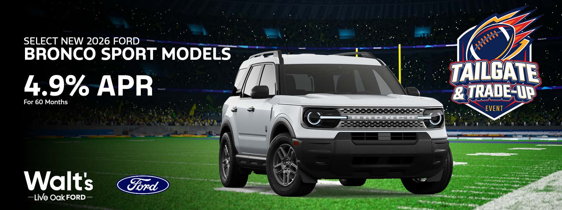 Select New 2026 Ford Bronco Sport Models