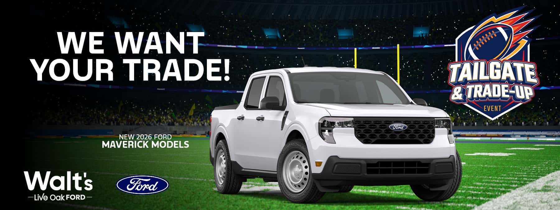 We want your Trade!