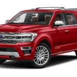 A red 2022 Ford Expedition MAX