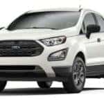 A white Ford Crossover SUV