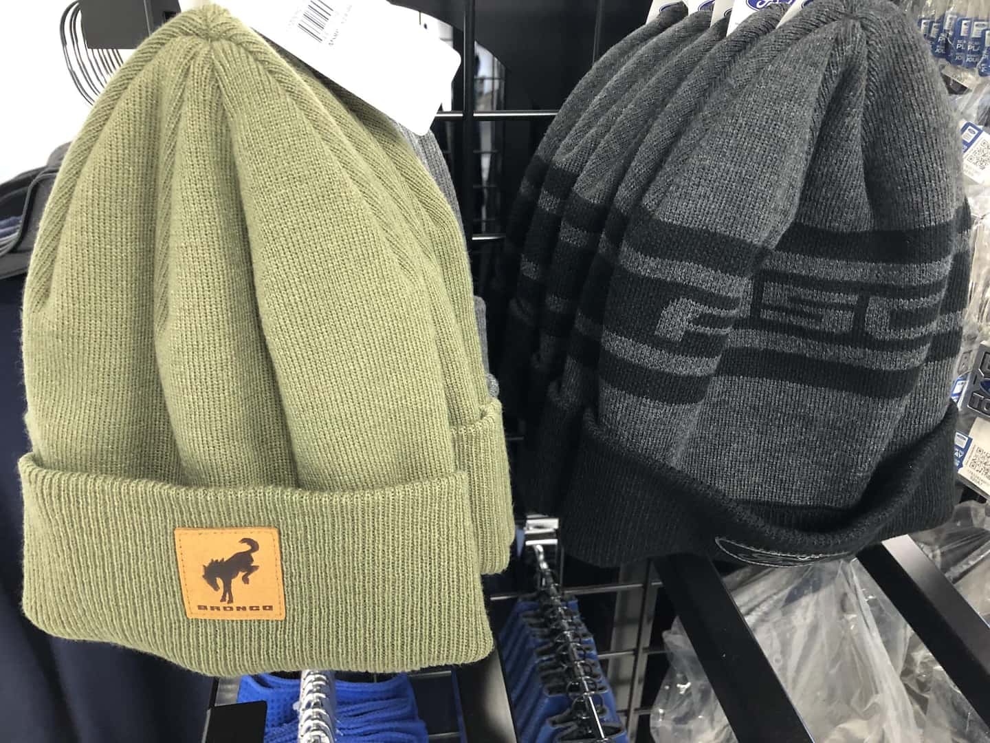 Ford wool caps and beanies