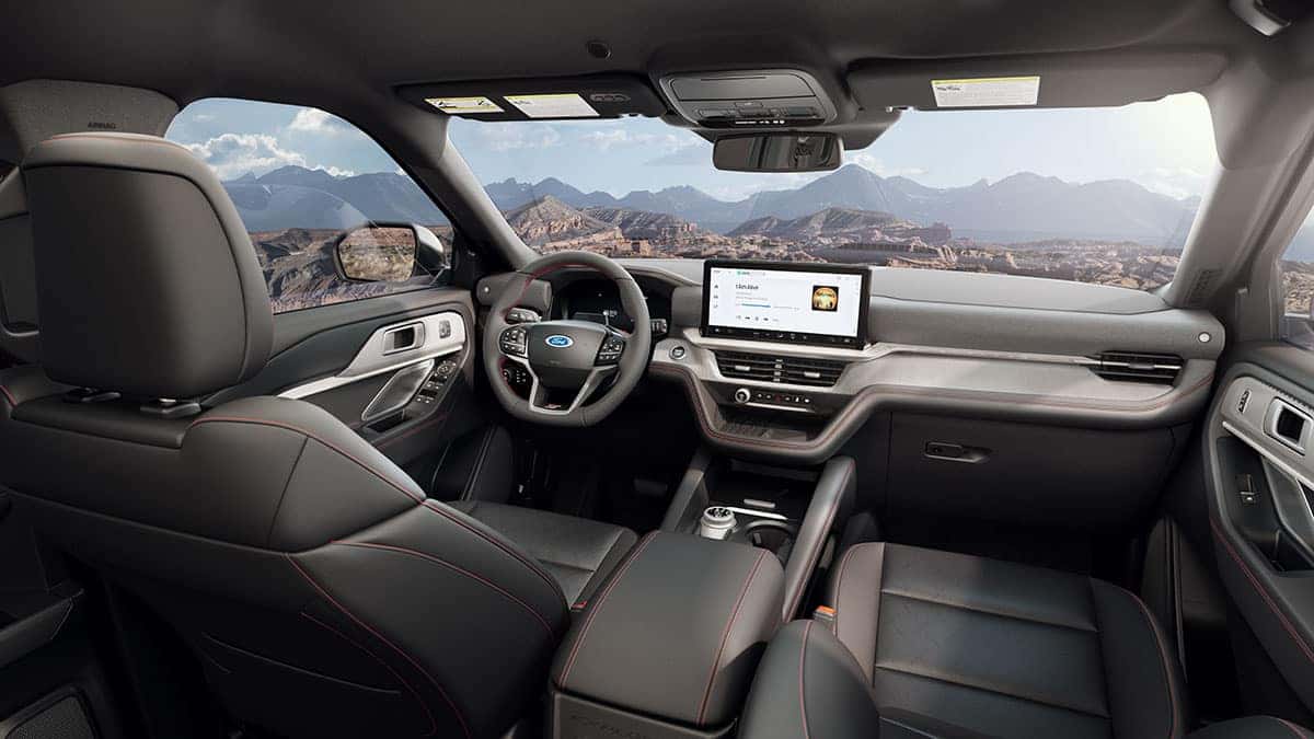 2025 Explorer Interior