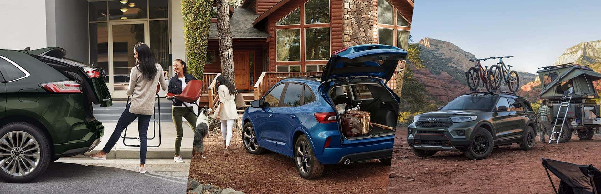 Ford Edge vs. Ford Escape vs. Ford Explorer | Compare SUVs